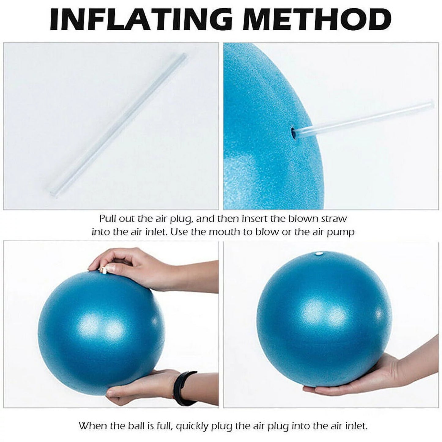 25Cm Mini Fitness Balance Yoga Ball Gym Fitness Pilates Ball Indoor Training Ball